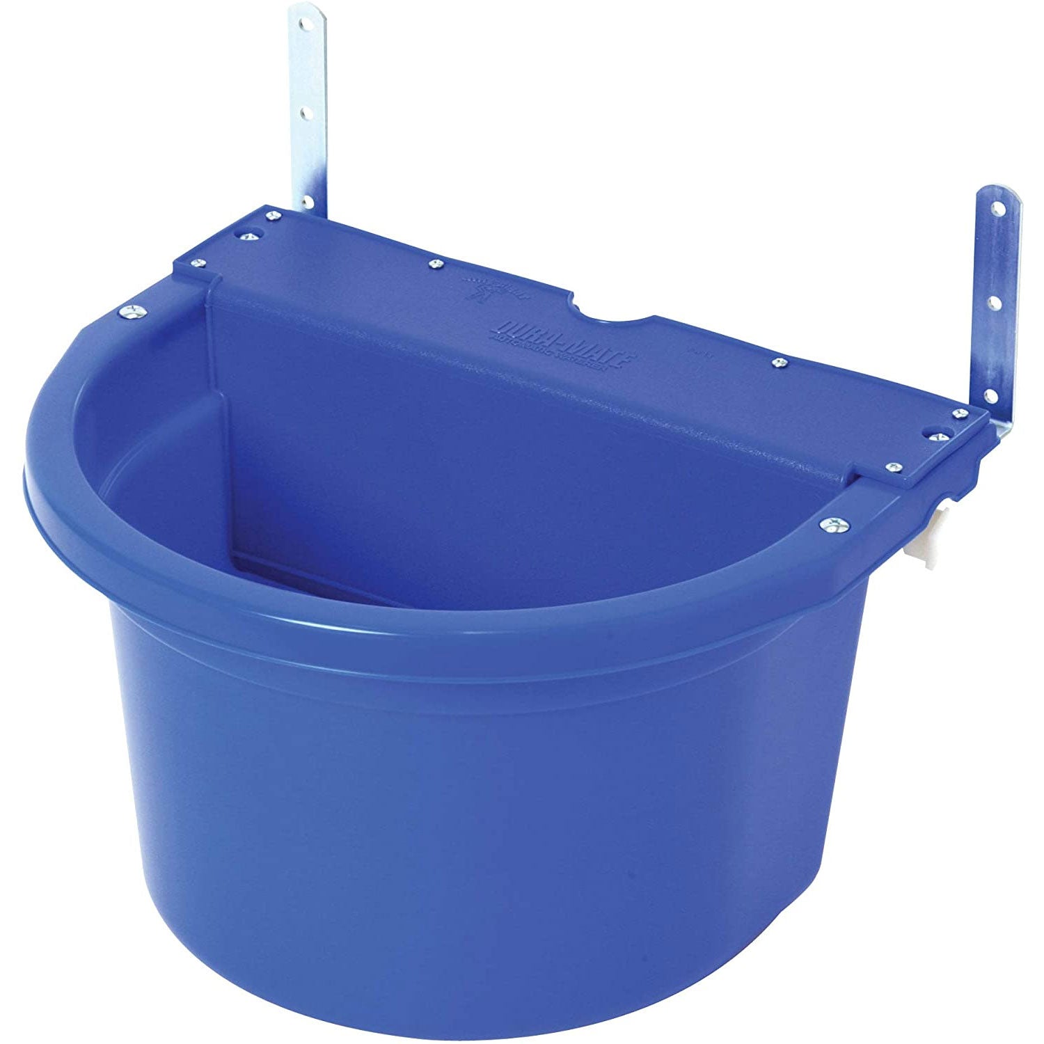 Little Giant 20 Quart Heavy Duty Mountable Plastic Fence Feeder Bucket, Blue - Angler's Pro Tackle & Outdoors