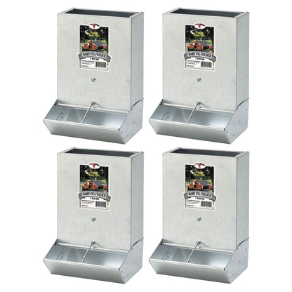 Little Giant BPF2 Mountable 2 Hole Baby Piglet Trough Feeder, 7 Pound (4 Pack) - Angler's Pro Tackle & Outdoors