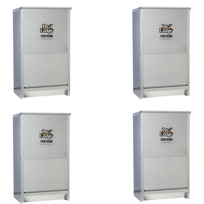 Little Giant Dry Food Automatic Steel 50 Pound Dog Feeder Chow Hound (4 Pack) - Angler's Pro Tackle & Outdoors