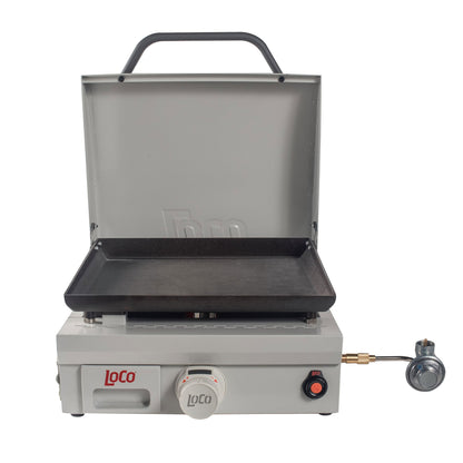 Loco Cookers 1 Burner Portable Tabletop Digital Propane SmartTemp 16" Flat Top - Angler's Pro Tackle & Outdoors