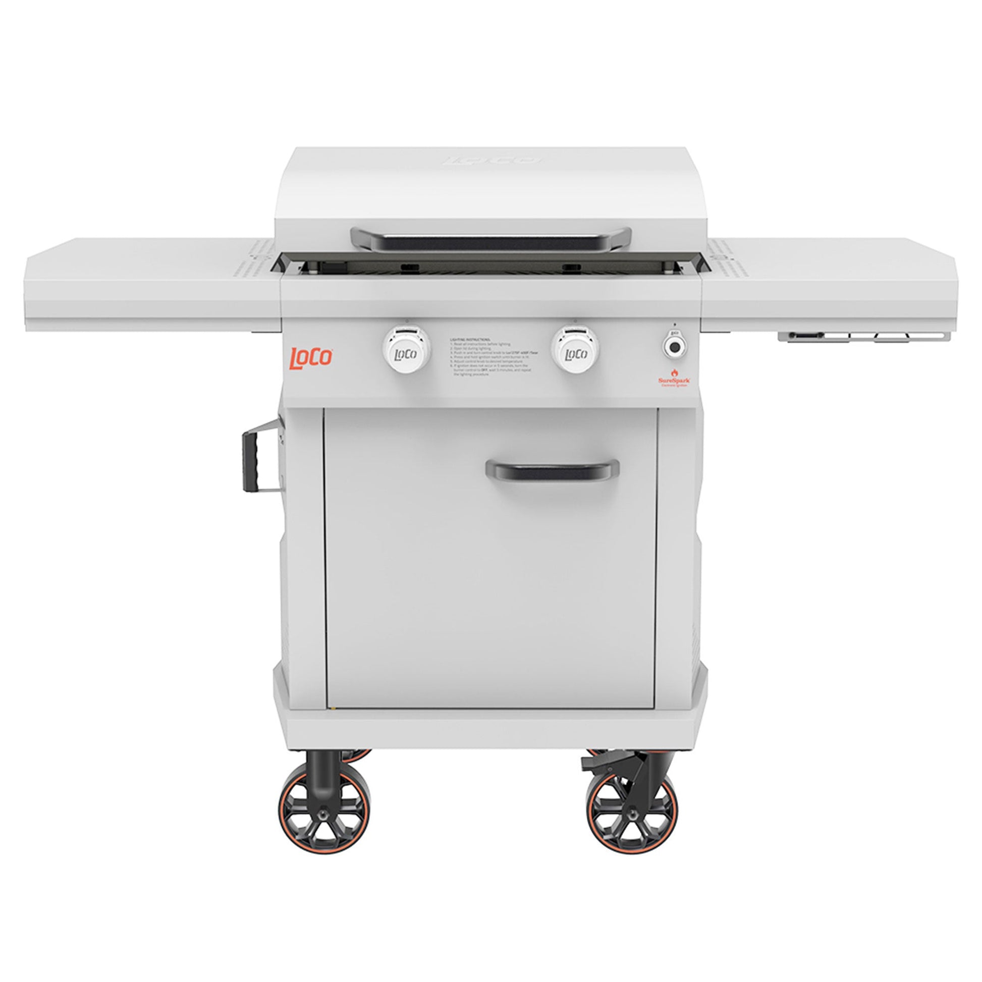 Loco Cookers 2 - Burner Digital Series II Propane SmartTemp Flat Top Grill, 26" - Angler's Pro Tackle & Outdoors