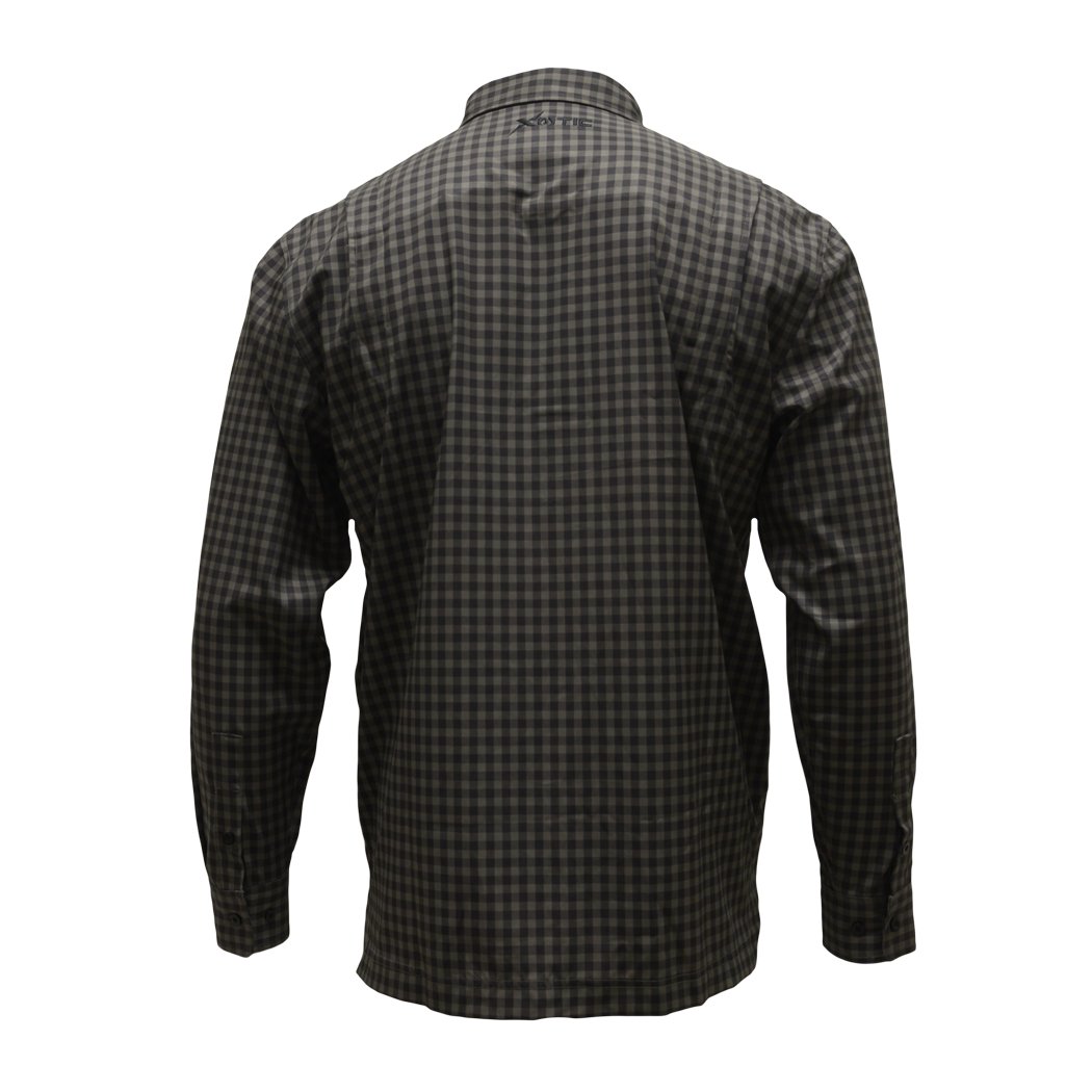 Xotic - Long Sleeve Patterned Lifestyle Button Down w/ REPEL-X