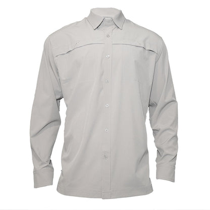Xotic - Long Sleeve Solid Lifestyle Button Down w/ REPEL-X