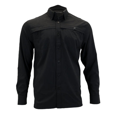 Xotic - Long Sleeve Solid Lifestyle Button Down w/ REPEL-X