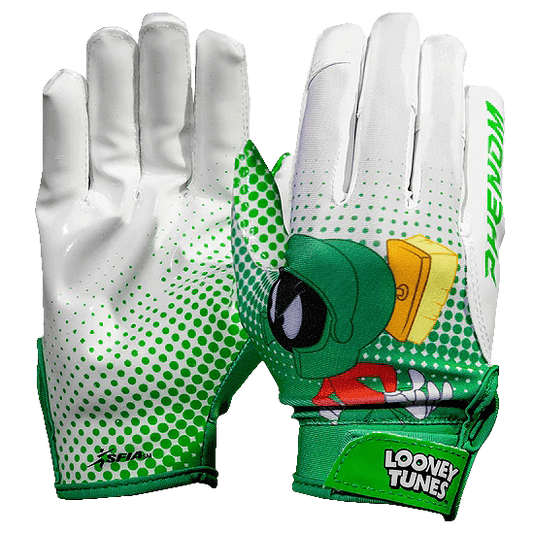 Looney Tunes Football Gloves - Marvin the Martian - VPS4 by Phenom Elite - Angler's Pro Tackle & Outdoors