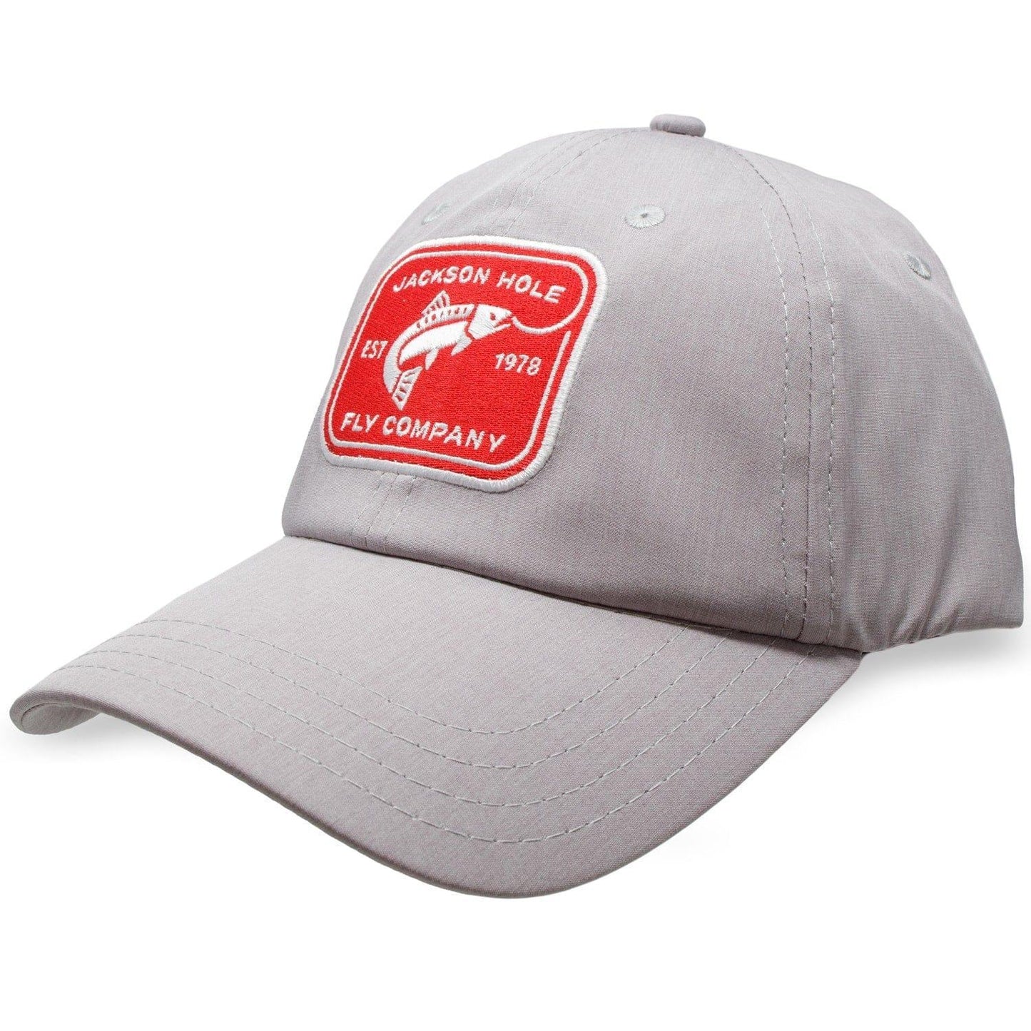 Jackson Hole Fly Co - Low Crown TriTech Relaxed Fit Ball Cap - Rectangle Logo