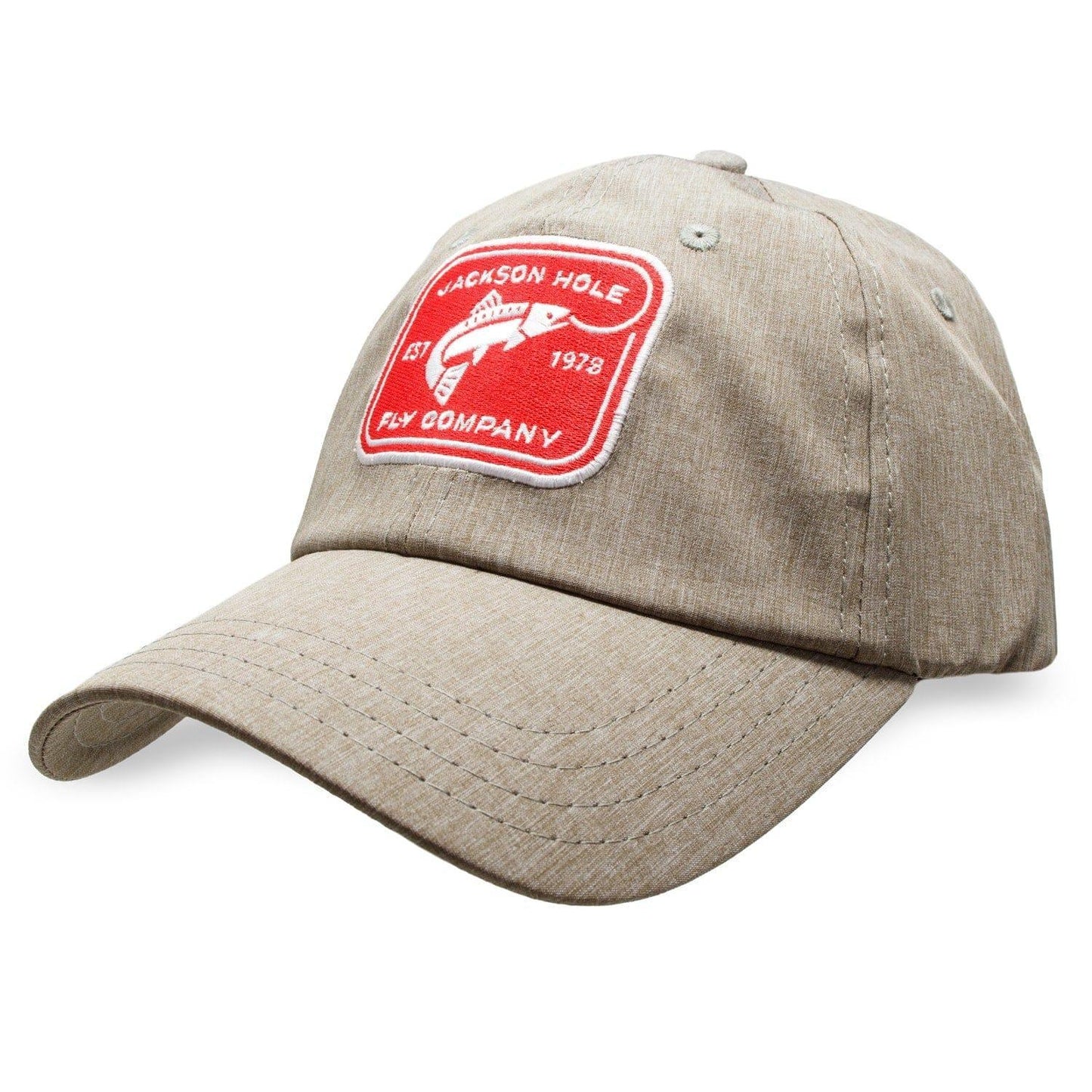Jackson Hole Fly Co - Low Crown TriTech Relaxed Fit Ball Cap - Rectangle Logo