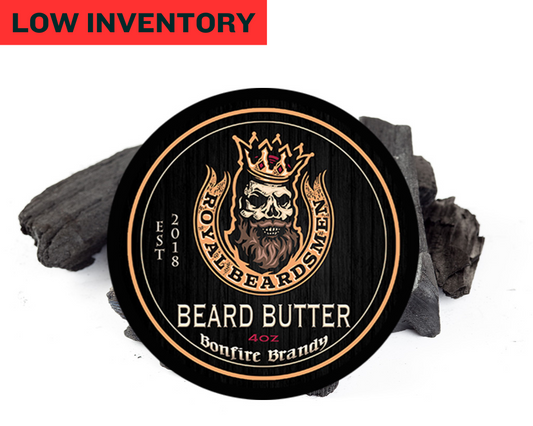 Royal Beardsmen Bonfire Brandy 4oz Premium Beard Butter
