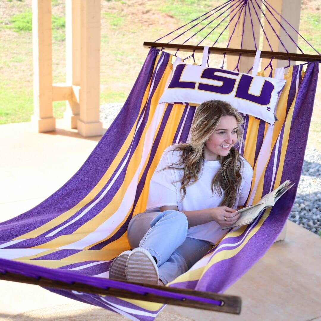 Campus Hammocks LSU Tigers Logo Hammock