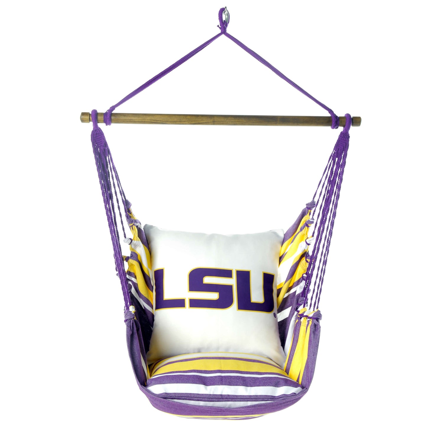 Campus Hammocks LSU Tigers Logo Hammock Chair Swing