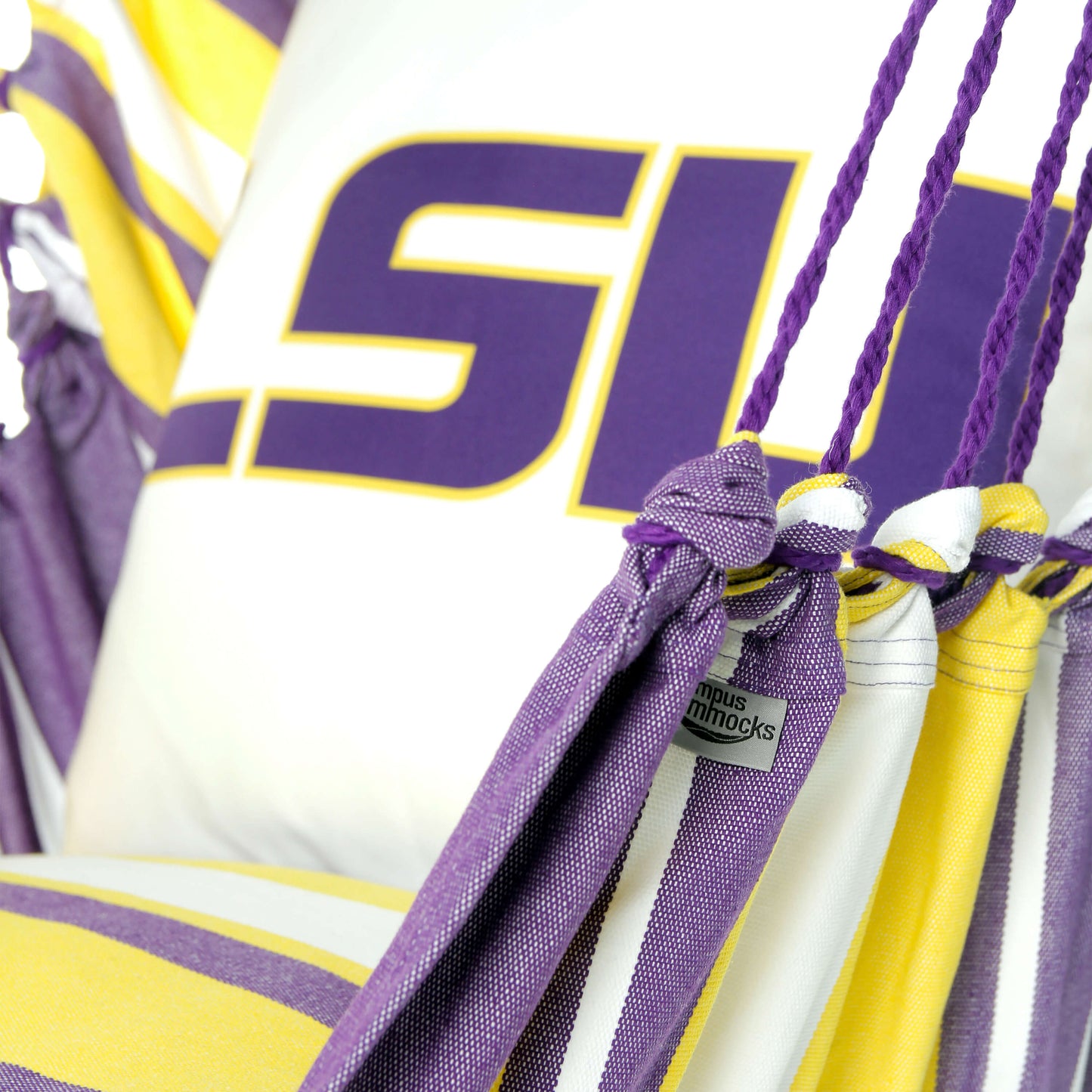 Campus Hammocks LSU Tigers Logo Hammock Chair Swing