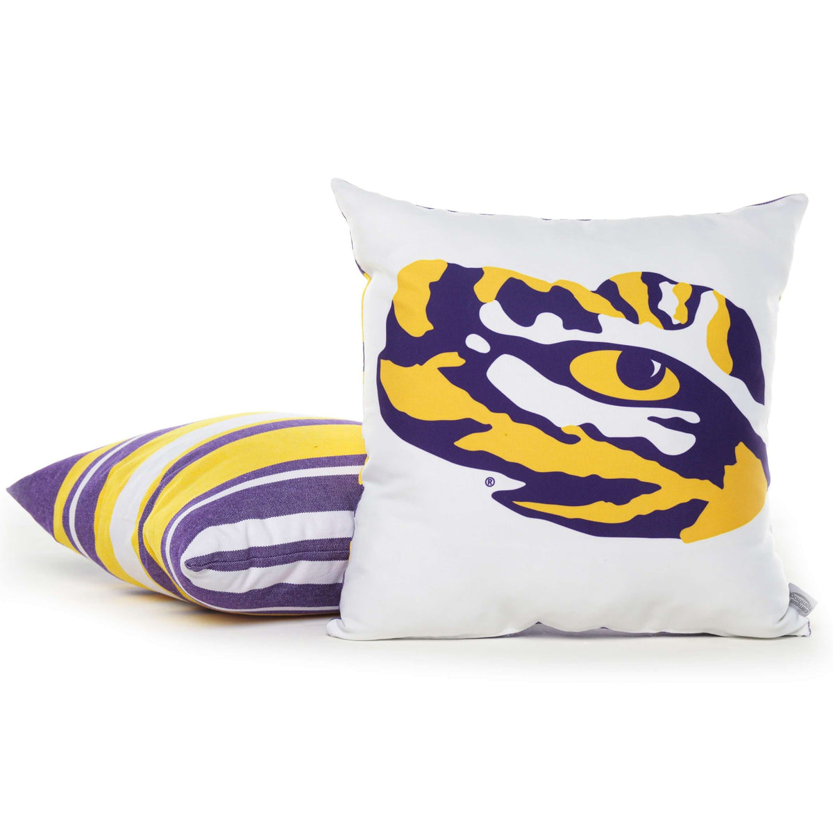 Campus Hammocks LSU Tiger Eye Throw Pillow Cover
