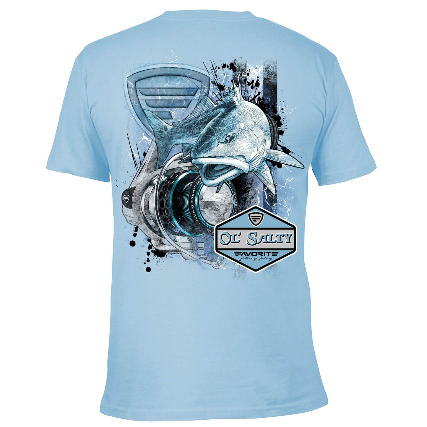 Favorite Fishing Ol' Salty Redfish T-Shirt