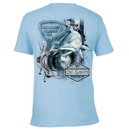 Favorite Fishing Ol' Salty Redfish T-Shirt