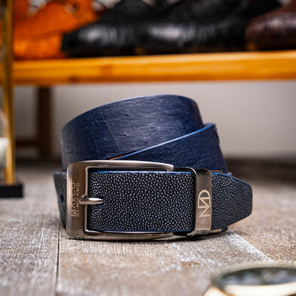 Marco Di Milano Lucca Belt Navy / Navy