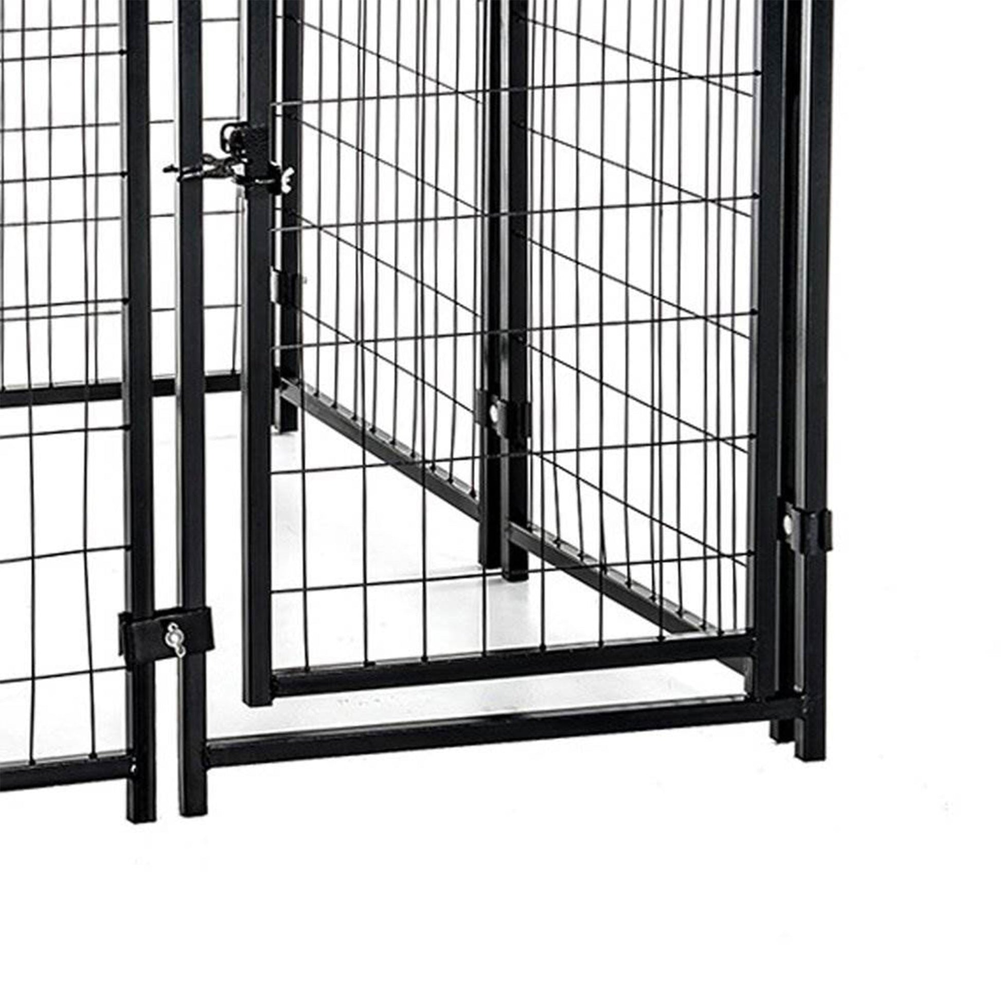 Lucky Dog 4' x 4' x 4.5' Covered Wire Dog Fence Kennel Pet Play Pen (2 Pack) - Angler's Pro Tackle & Outdoors