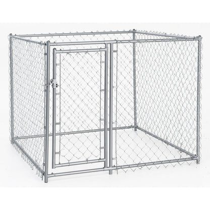 Lucky Dog 5' x 5' x 4' Heavy Duty Outdoor Chain Link Dog Kennel Enclosure - Angler's Pro Tackle & Outdoors