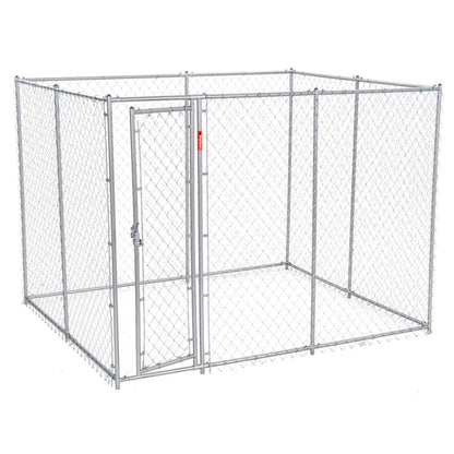 Lucky Dog Adjustable 10' x 10' x 6' Heavy Duty Chain Link Dog Kennel Enclosure - Angler's Pro Tackle & Outdoors