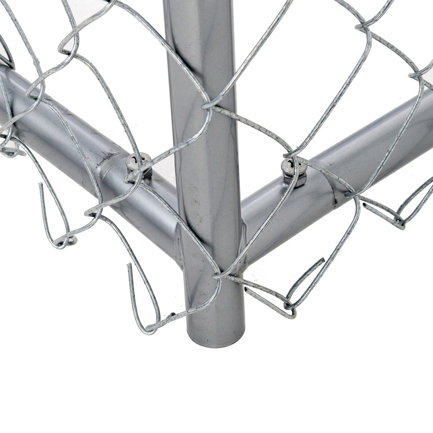 Lucky Dog Adjustable 10' x 5' x 6' Heavy Duty Chain Link Dog Kennel Enclosure - Angler's Pro Tackle & Outdoors