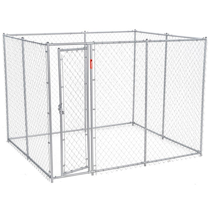 Lucky Dog Adjustable 10' x 5' x 6' Heavy Duty Chain Link Dog Kennel Enclosure - Angler's Pro Tackle & Outdoors