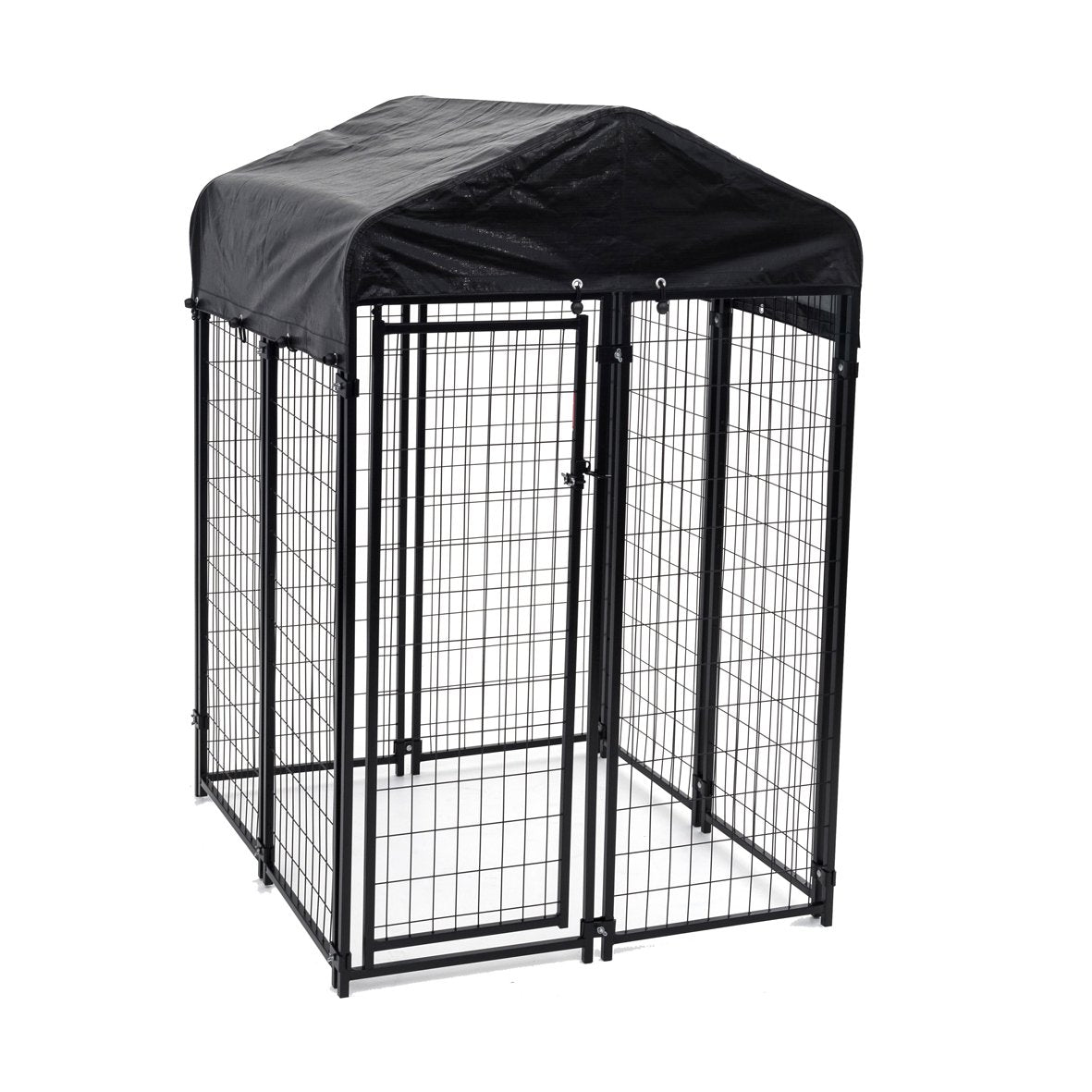 Lucky Dog Uptown Outdoor Covered Kennel Heavy Duty Dog Cage Pen (3 Pack) - Angler's Pro Tackle & Outdoors