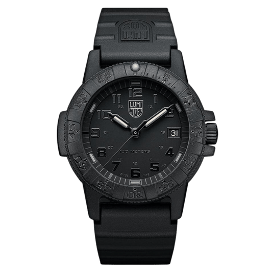 Luminox Watches Leatherback SEA Turtle, 39 mm, Outdoor Watch, Blackout