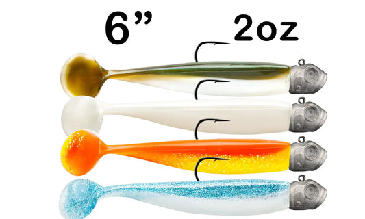 Lunker City 6" 2oz Pre - Rigged Shaker - Angler's Pro Tackle & Outdoors