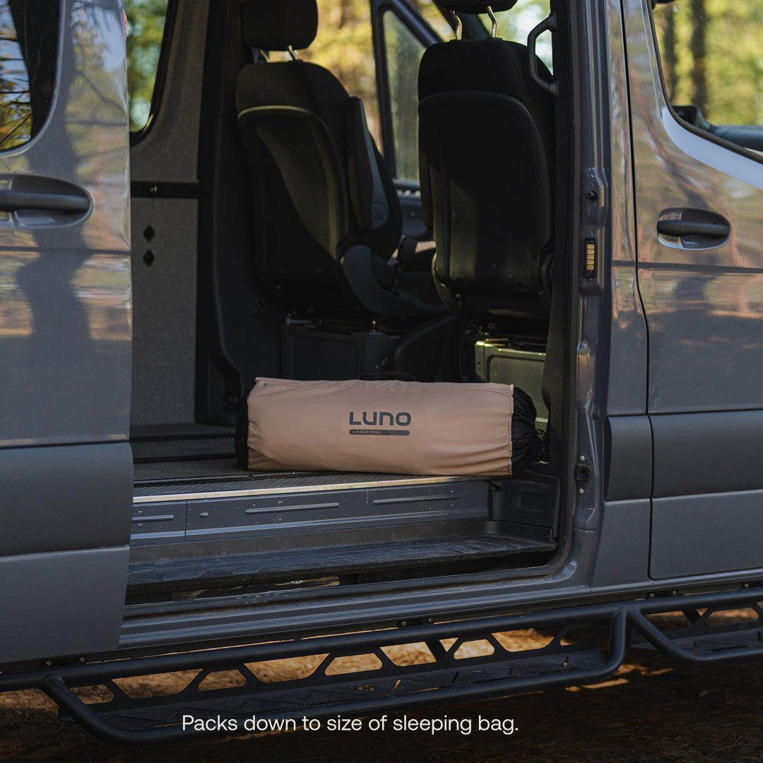 Luno AIR Pro Van Front Cab Mattress - Angler's Pro Tackle & Outdoors