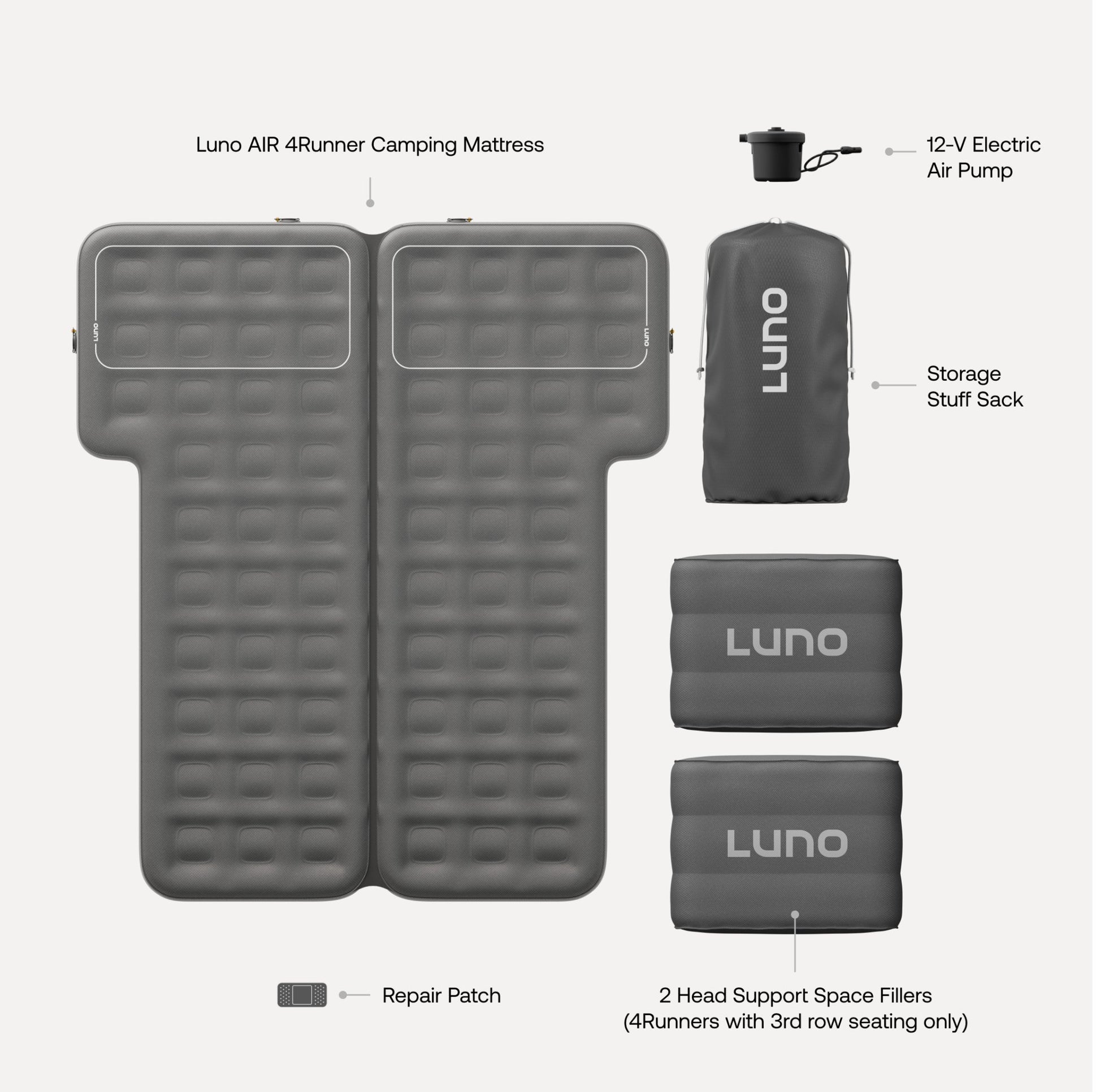 Luno Luno AIR 4Runner Vehicle Mattress - Angler's Pro Tackle & Outdoors