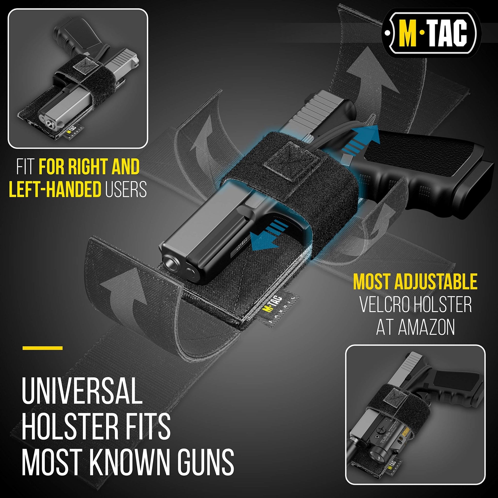 M - Tac CCW Holster - Modular Universal Holster - Angler's Pro Tackle & Outdoors