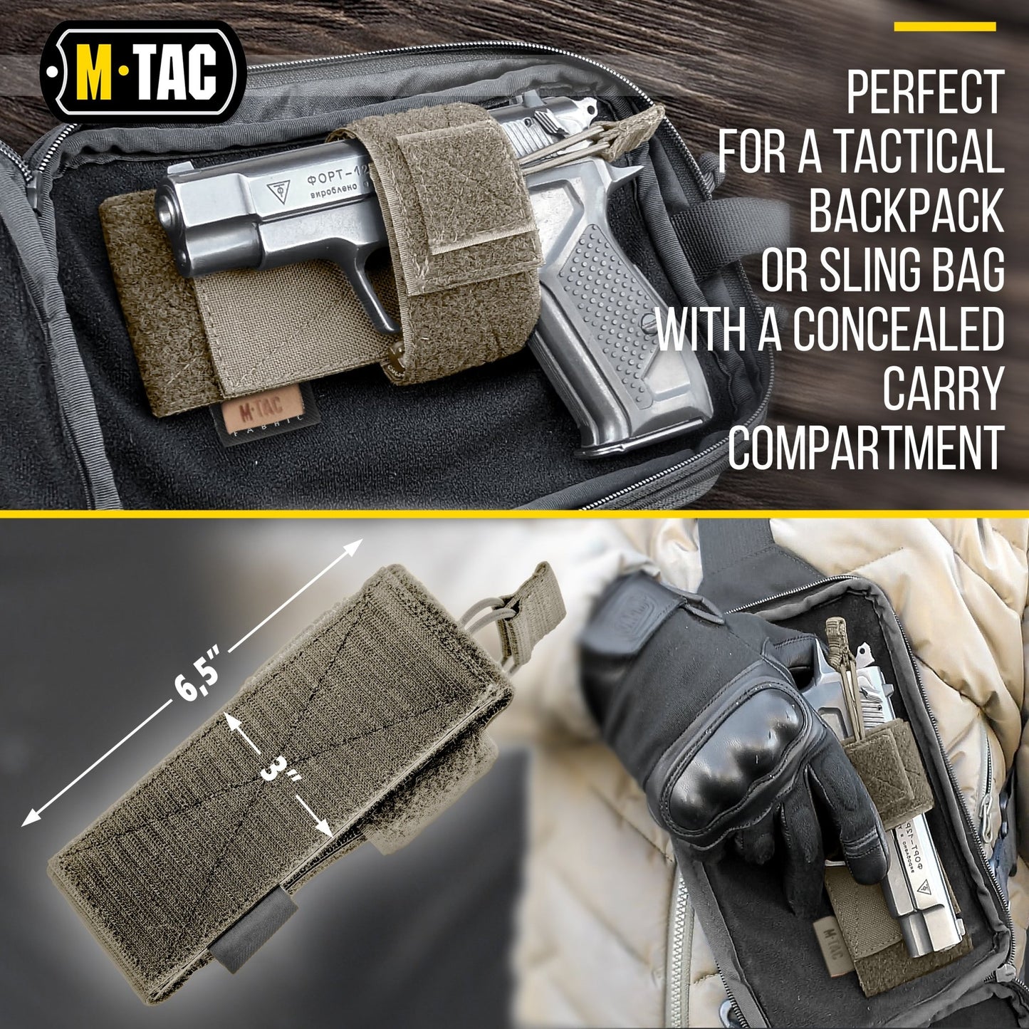 M - Tac CCW Holster - Modular Universal Holster - Angler's Pro Tackle & Outdoors