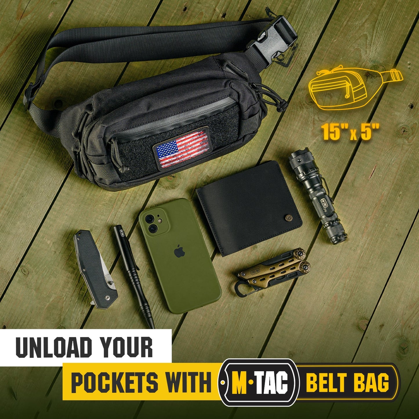 M - Tac CCW Waist Fanny Pack Gen. ll - Angler's Pro Tackle & Outdoors