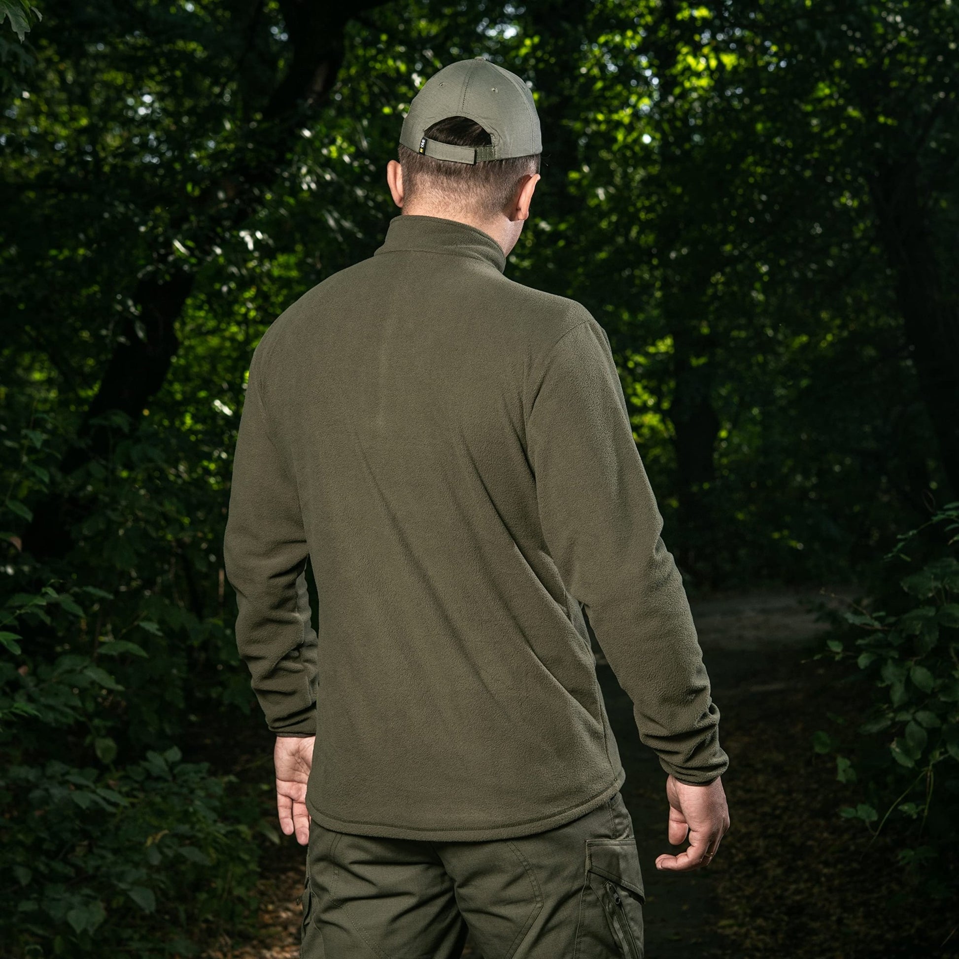 M - Tac Delta Fleece Jacket - Tactical Underwear Top Sweater 1/4 Zip - Angler's Pro Tackle & Outdoors