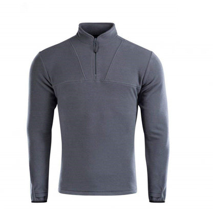 M - Tac Delta Fleece Jacket - Tactical Underwear Top Sweater 1/4 Zip - Angler's Pro Tackle & Outdoors