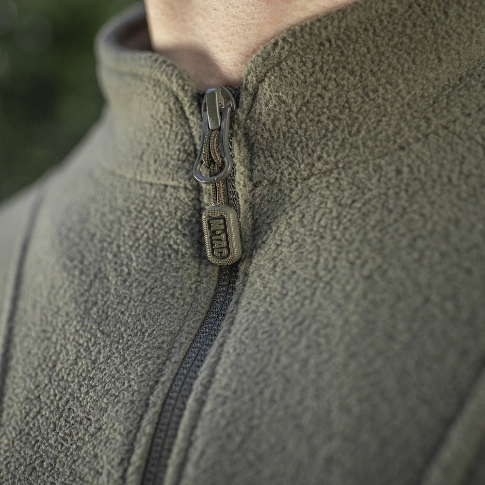 M - Tac Delta Fleece Jacket - Tactical Underwear Top Sweater 1/4 Zip - Angler's Pro Tackle & Outdoors