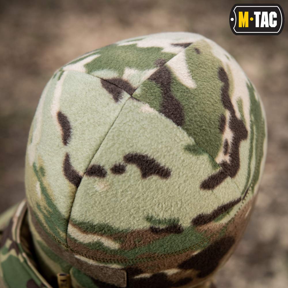 M - Tac Fleece Tactical Watch Cap Beanie With Patch Panel (270 g/m2) - Angler's Pro Tackle & Outdoors