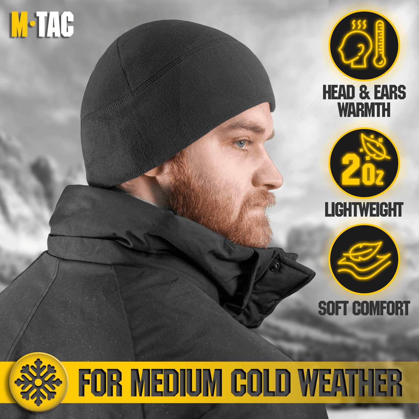 M - Tac Fleece Watch Cap Light Polartec - Angler's Pro Tackle & Outdoors