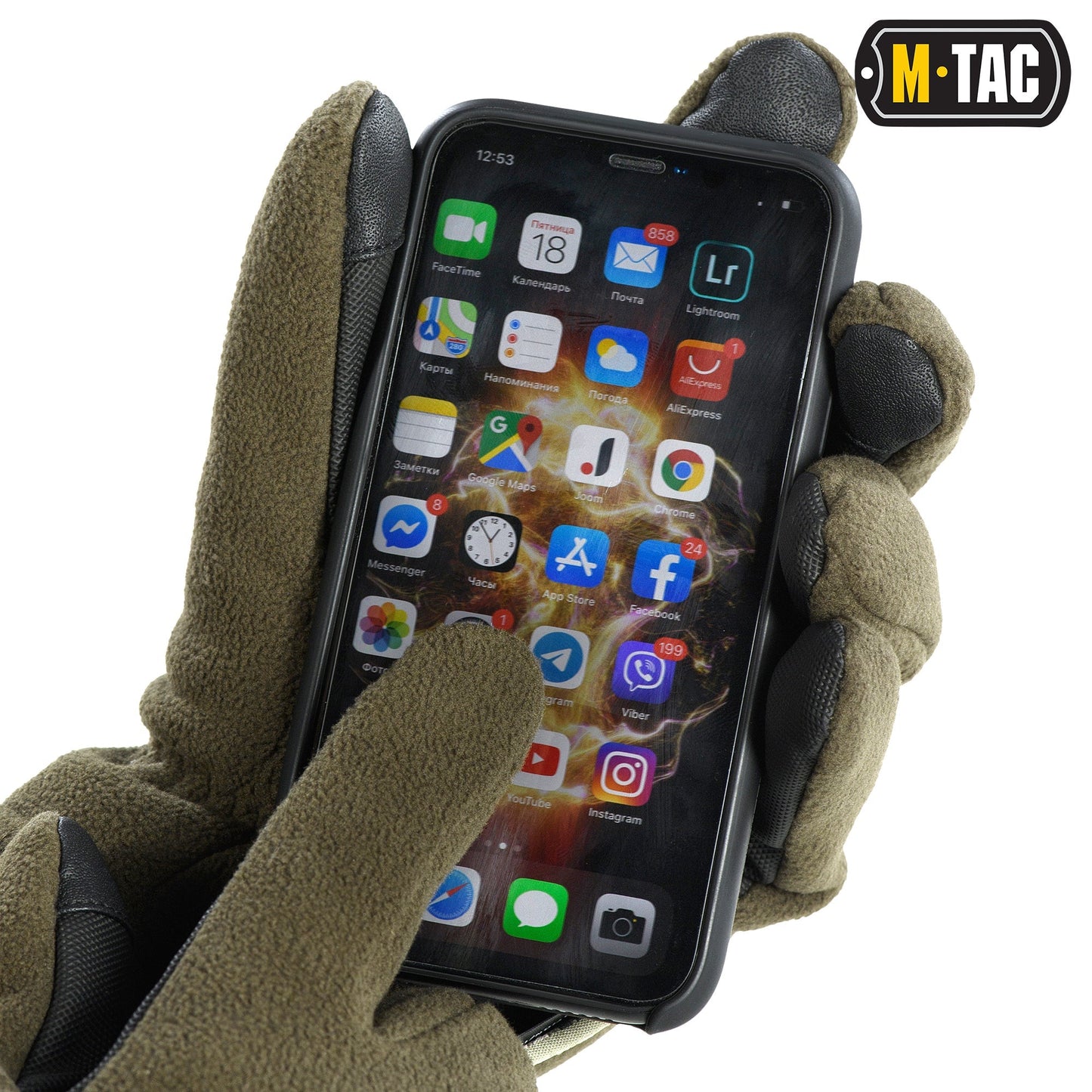 M - Tac Gloves Fleece Thinsulate - Angler's Pro Tackle & Outdoors