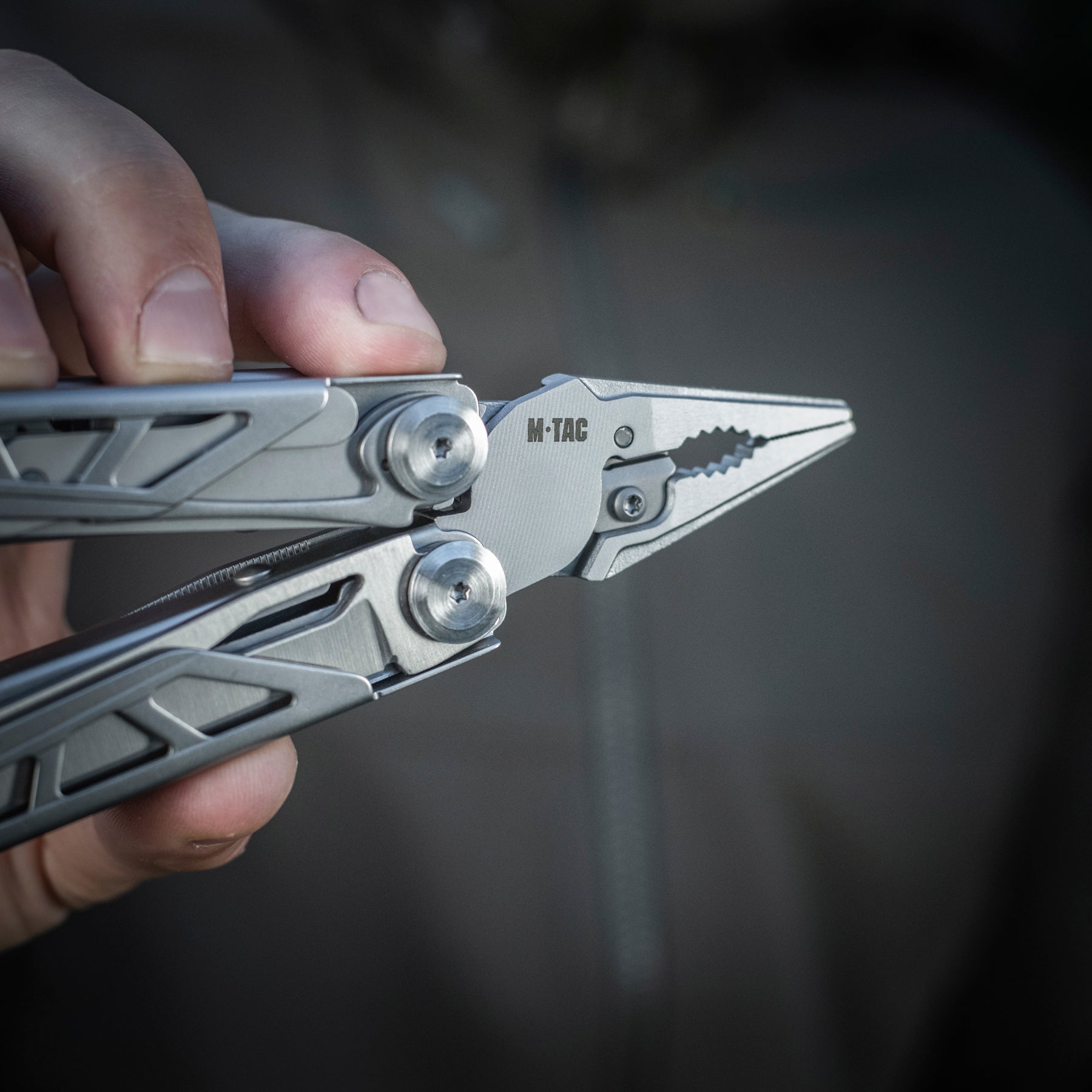 M - Tac Multitool Type 3 Grey - Angler's Pro Tackle & Outdoors