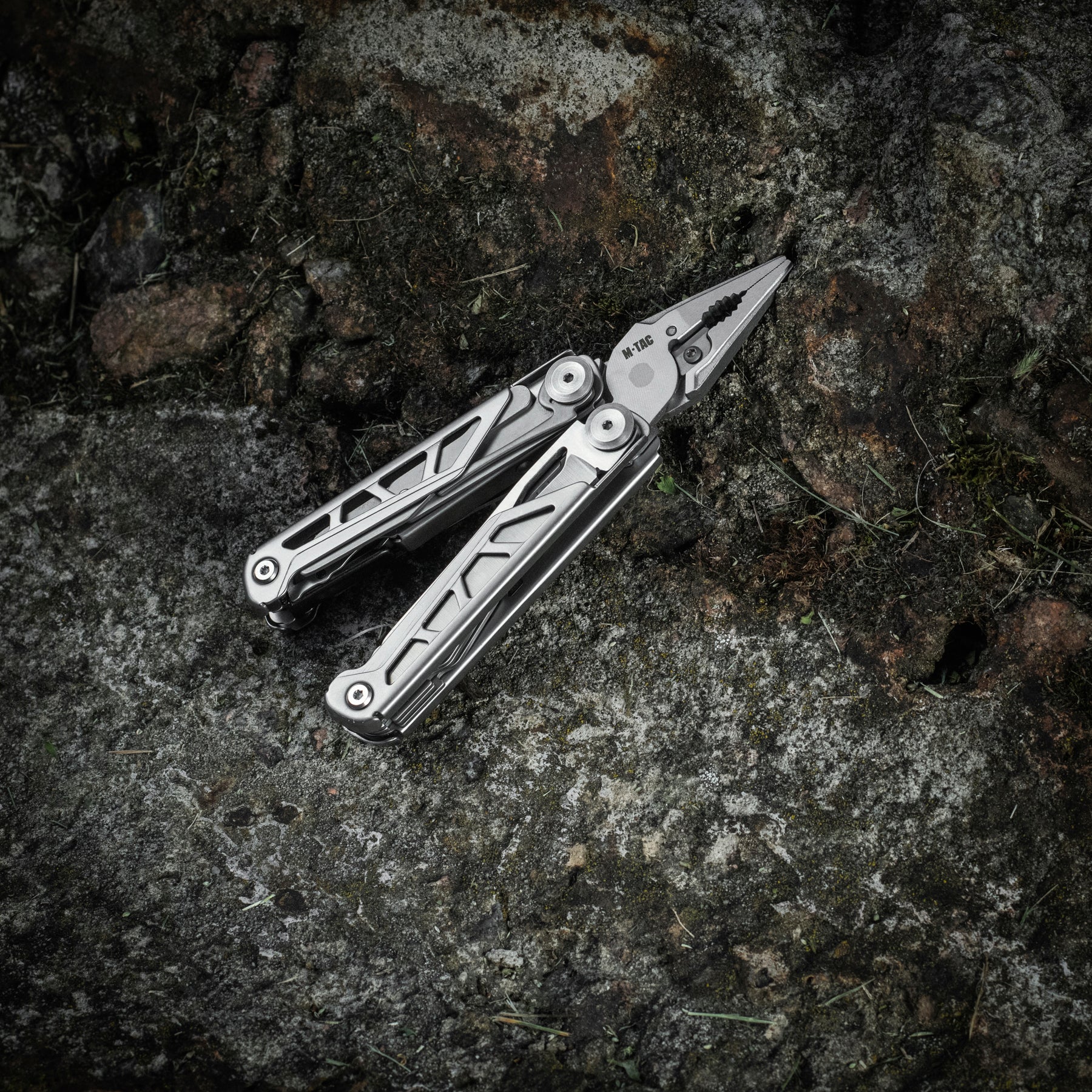 M - Tac Multitool Type 3 Grey - Angler's Pro Tackle & Outdoors