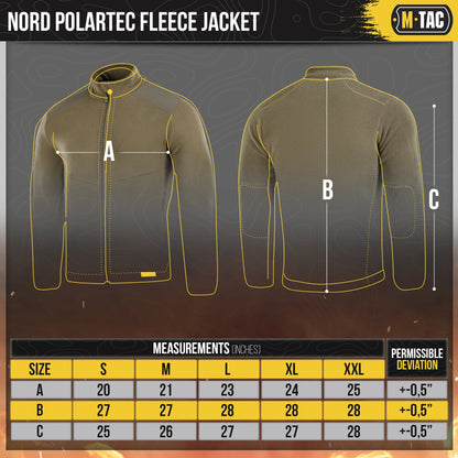 M - Tac Nord Polartec Fleece Jacket - Angler's Pro Tackle & Outdoors