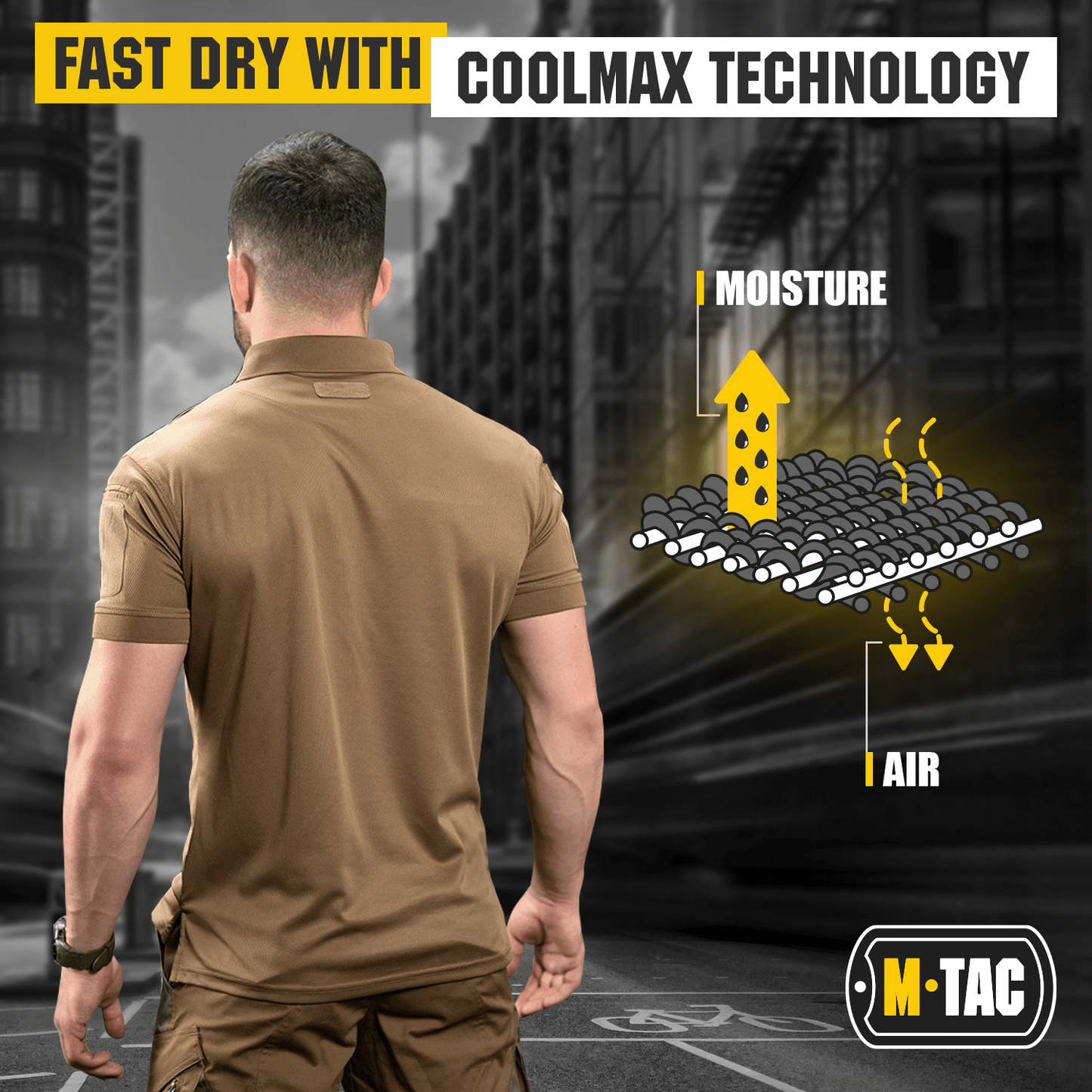 M - Tac Polo Elite Tactical Coolmax - Angler's Pro Tackle & Outdoors