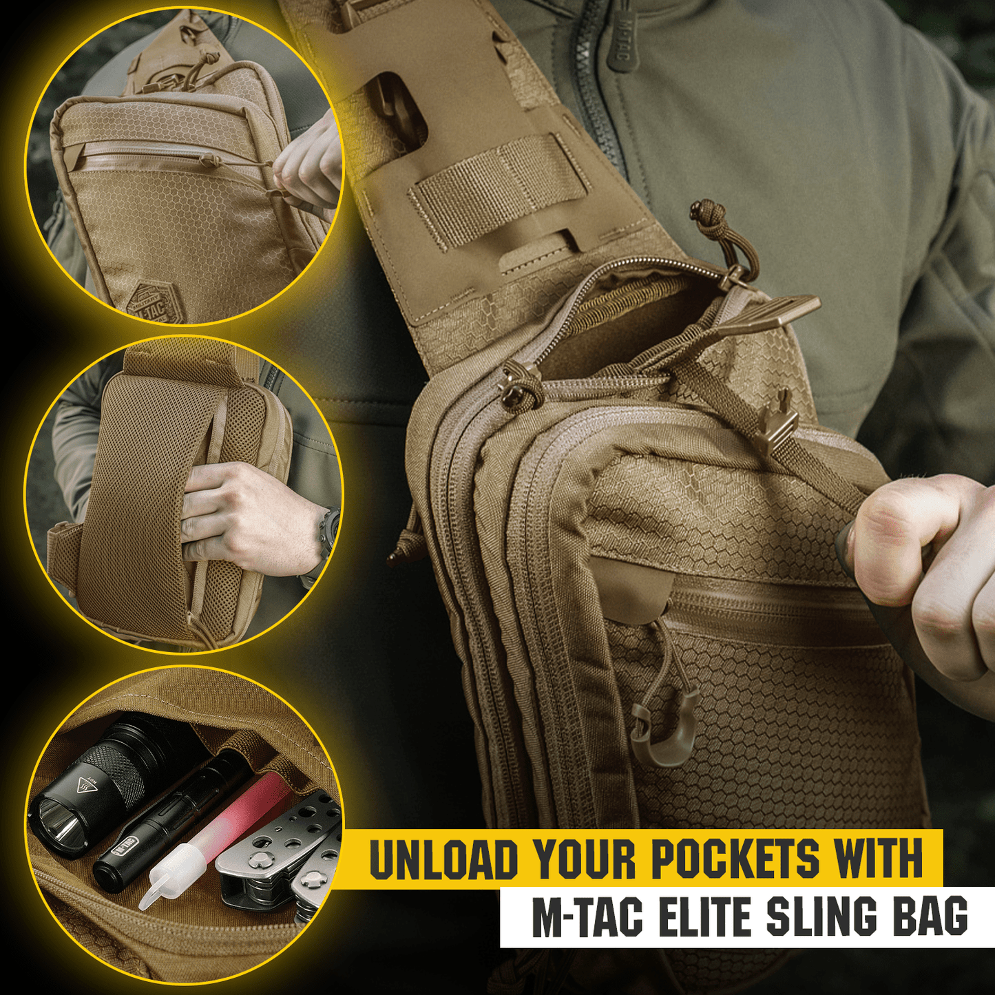 M - Tac Sling Pistol Bag - Angler's Pro Tackle & Outdoors