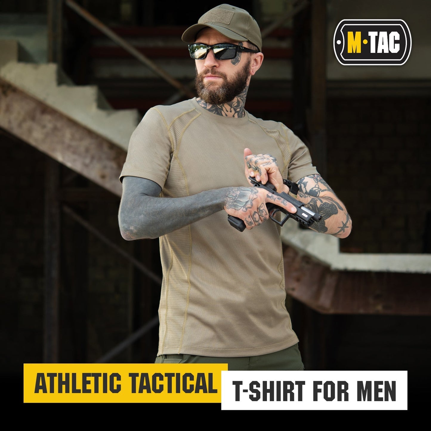 M - Tac T-Shirt Athletic gen 2 - Angler's Pro Tackle & Outdoors