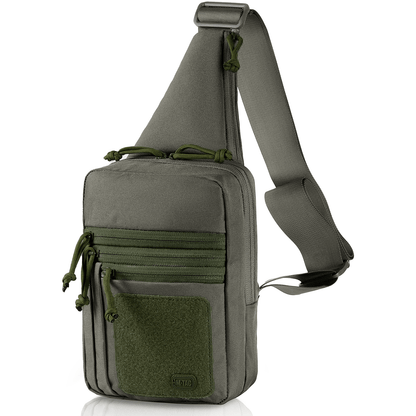 M - Tac Tactical Bag Shoulder Chest Pack with Sling and Loop Panel - Angler's Pro Tackle & Outdoors