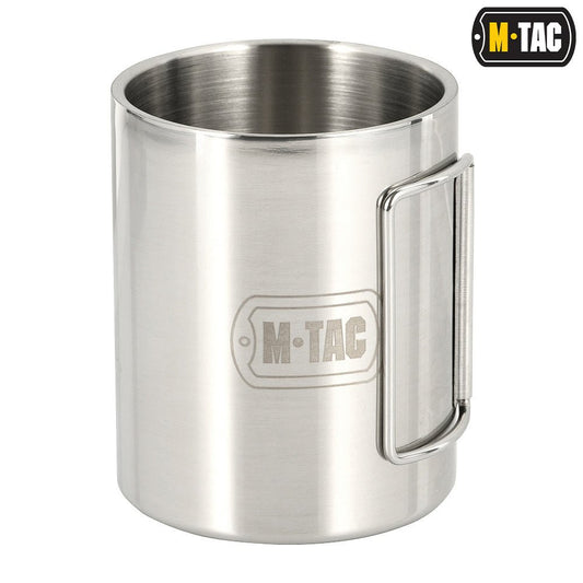 M - Tac Thermo Mug with Folding Handle 15oz - Angler's Pro Tackle & Outdoors