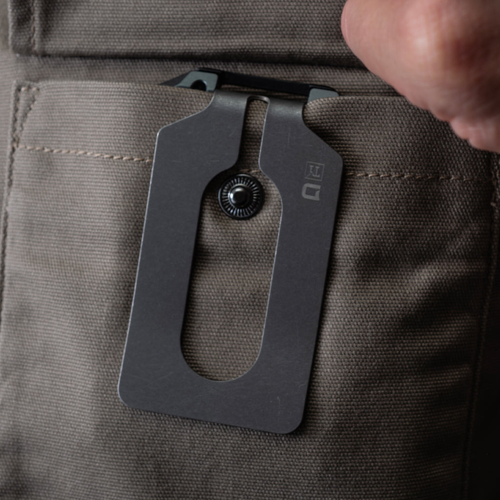 DANGO M4 Titanium Money Clip