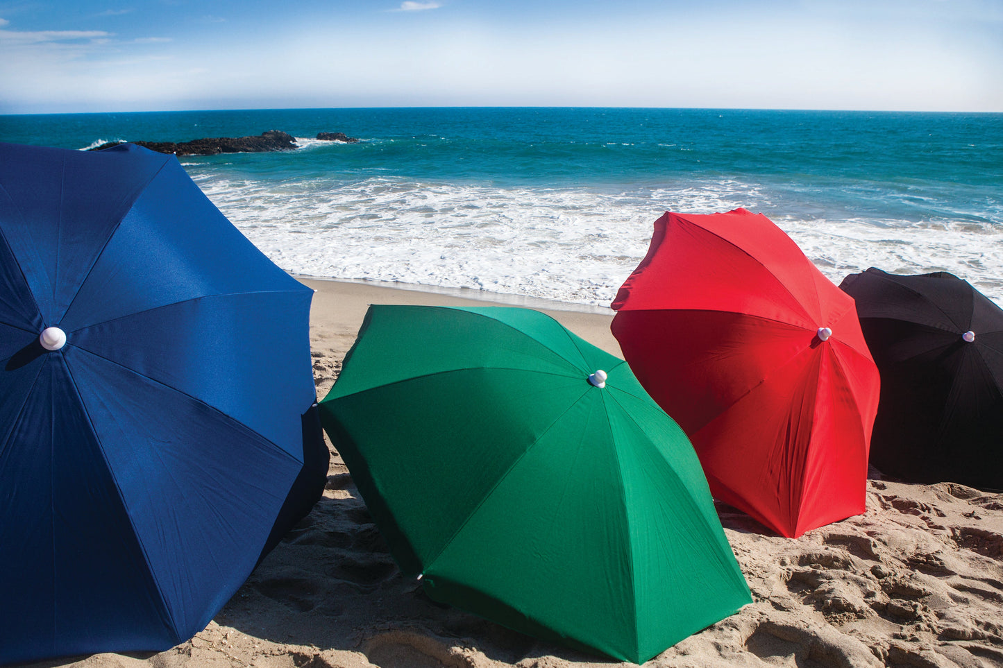 Picnic Time 5.5 Ft. Portable Beach Umbrella
