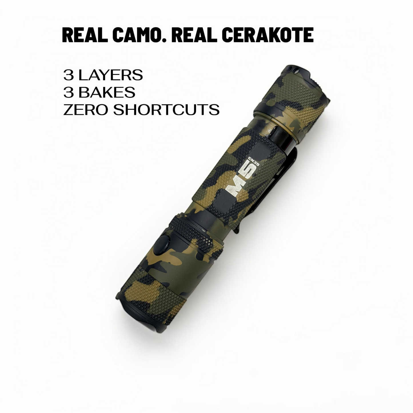Powertac - M5 Gen3 - 2,030 Lumen EDC High Power Flashlight