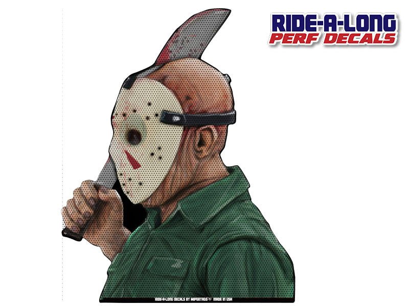 Machete Killer *RIDE A LONG* Perforated Decal - Angler's Pro Tackle & Outdoors